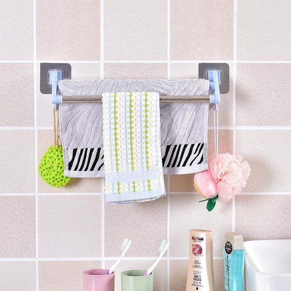 towel racks punch-rack toilet bar hook bathroom hanger wall-mounted shelf double rod stainless steel & pp
towel racks punch-rack toilet bar hook bathroom hanger wall-mounted shelf double rod stainless steel & pp