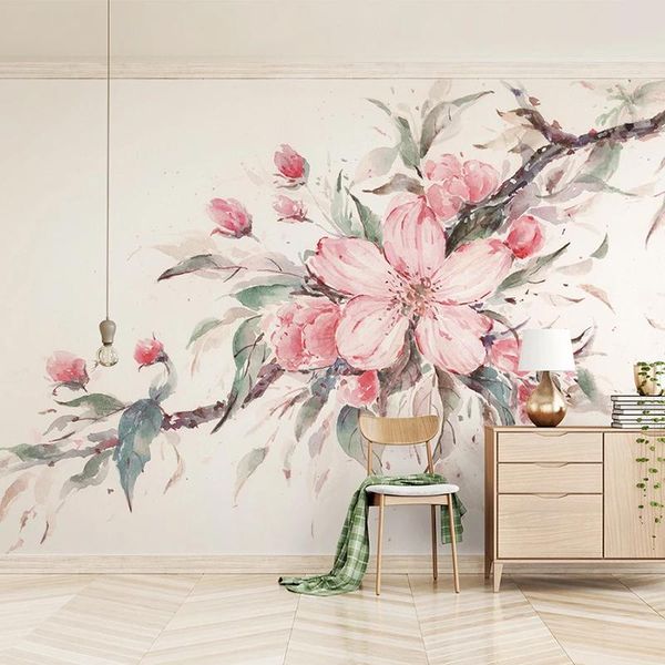 wallpapers custom 3d wall murals wallpaper hand painted pink flowers large mural living room bedroom home decor non-woven
wallpapers custom 3d wall murals wallpaper hand painted pink flowers large mural living room bedroom home decor non-woven