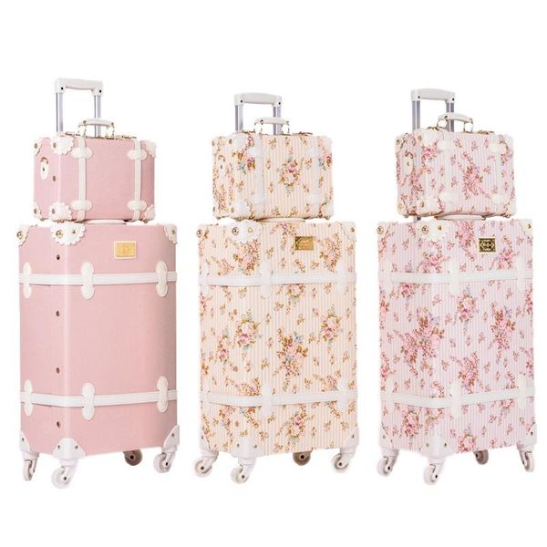 suitcases fashion perfect trolley suitcase women flowers 20/22/24/26 inch stylish rolling luggage with handbag brand travel valise
suitcases fashion perfect trolley suitcase women flowers 20/22/24/26 inch stylish rolling luggage with handbag brand travel valise