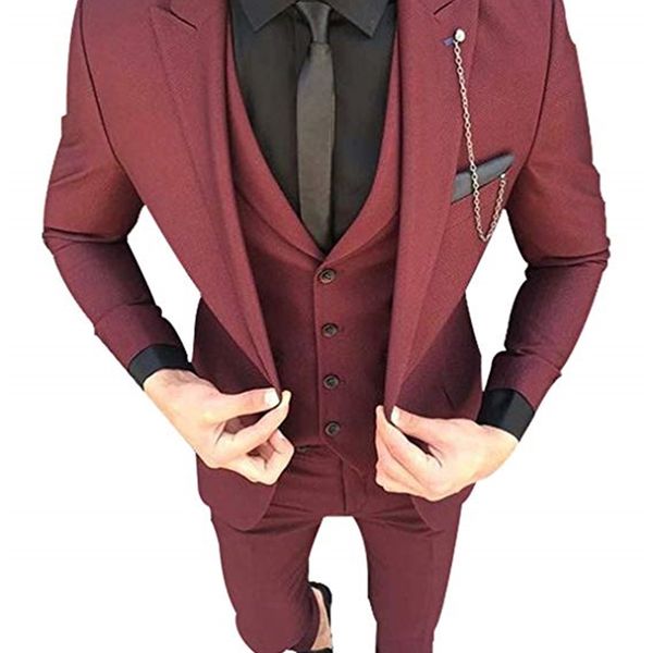 men's suits & blazers new arrival 3 piece suit peak lapel dress tuxedo wedding for men groom ternos masculino costume homme, White;black
men's suits & blazers new arrival 3 piece suit peak lapel dress tuxedo wedding for men groom ternos masculino costume homme, White;black