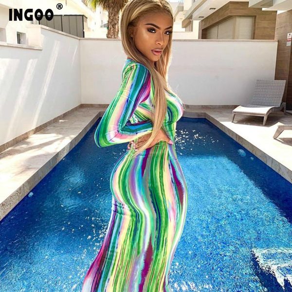 casual dresses ingoo 2021 spring print maxi dress women elegant streetwear colorful striped deep v neck long sleeve party, Black;gray
casual dresses ingoo 2021 spring print maxi dress women elegant streetwear colorful striped deep v neck long sleeve party, Black;gray