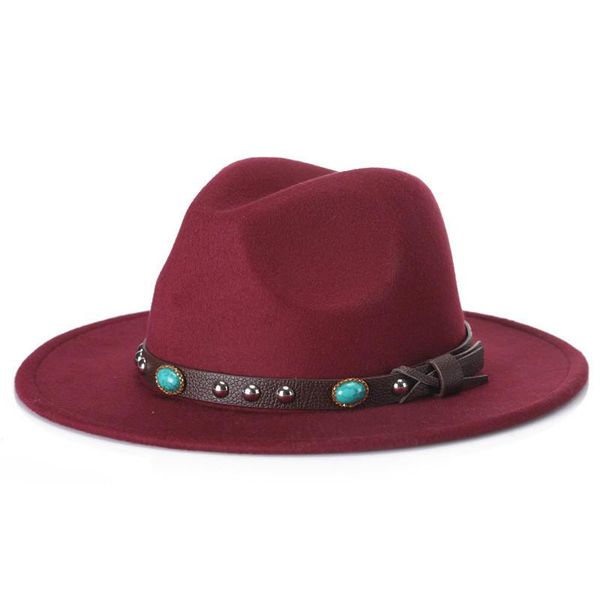 vintage women men big brim woolen jazz hat with riet wide floppy sombrero mujer hats, Blue;gray
vintage women men big brim woolen jazz hat with riet wide floppy sombrero mujer hats, Blue;gray