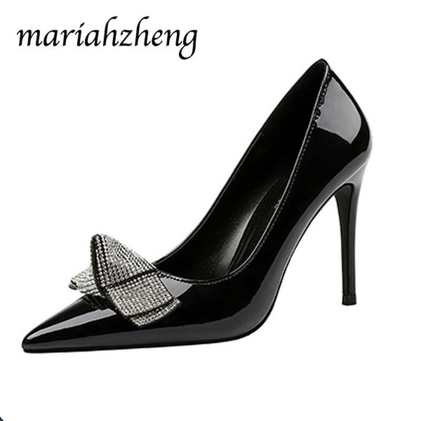 dress shoes meriahzheng 10cm fashion high-heeled stiletto with pointed shallow mouth bow single professional ol women's lsj, Black
dress shoes meriahzheng 10cm fashion high-heeled stiletto with pointed shallow mouth bow single professional ol women's lsj, Black