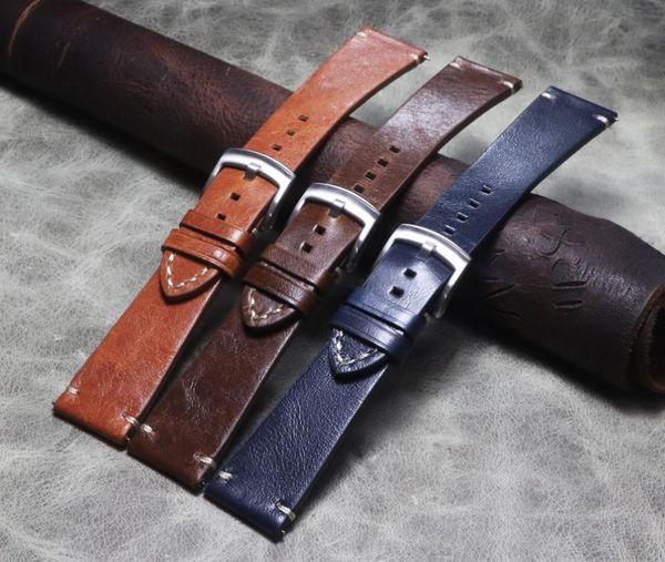 watch bands genuine leather band quick release22mm strap handmade oil wax retro bracelet belt accessories pin buckle, Black;brown
watch bands genuine leather band quick release22mm strap handmade oil wax retro bracelet belt accessories pin buckle, Black;brown