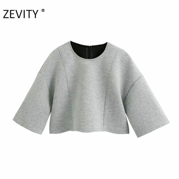 women simply solid color short sleeve casual smock blouse shirts basic back zipper knittted blusas chic ls7174 210420, White
women simply solid color short sleeve casual smock blouse shirts basic back zipper knittted blusas chic ls7174 210420, White