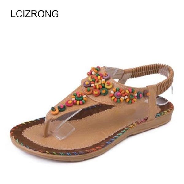 women bohemia beach sandals big size 34-43 embroidery female candy string bead flip flop flat casual girl shoes, Black
women bohemia beach sandals big size 34-43 embroidery female candy string bead flip flop flat casual girl shoes, Black