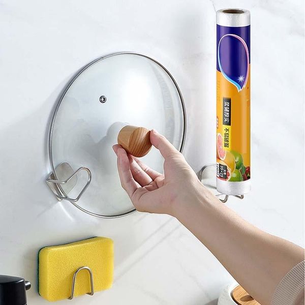 hooks & rails kitchen stainless steel sponges holder self adhesive sink sponge drain drying rack accessories storage organizer304
hooks & rails kitchen stainless steel sponges holder self adhesive sink sponge drain drying rack accessories storage organizer304