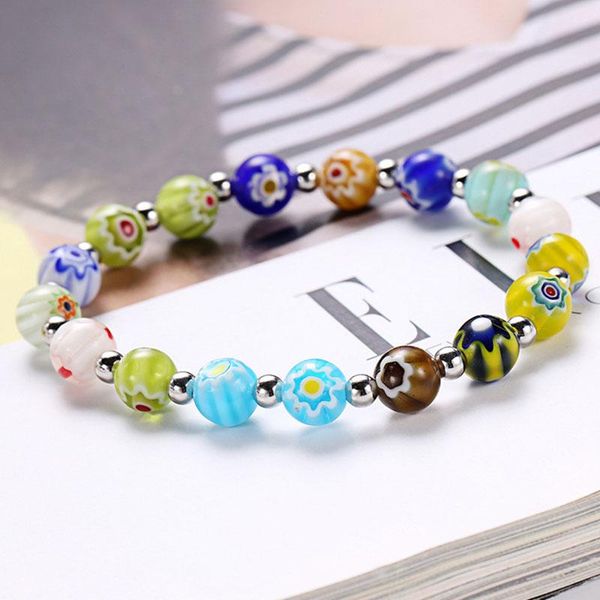 multicolor round flat shape evil eye beads lampwork glazed glass for bracelet teen girl jewelry charm bracelets, Golden;silver
multicolor round flat shape evil eye beads lampwork glazed glass for bracelet teen girl jewelry charm bracelets, Golden;silver