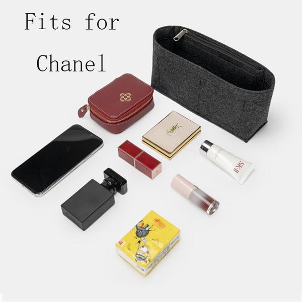 bag parts & accessories women travel inner purse portable cosmetic inside fashion bags felt cloth insert organizer handbag, Black
bag parts & accessories women travel inner purse portable cosmetic inside fashion bags felt cloth insert organizer handbag, Black