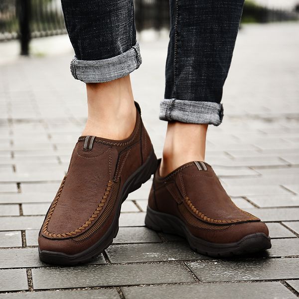 men casual shoes leather zapatos brand 2021 mens loafers moccasins breathable slip on male formal driving shoes plus size 39-48
men casual shoes leather zapatos brand 2021 mens loafers moccasins breathable slip on male formal driving shoes plus size 39-48