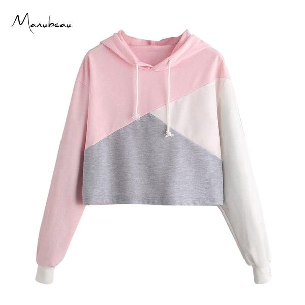 women's hoodies & sweatshirts manubeau women long sleeve hoodie color block drawstring sweatshirt jumper hooded pullover patchwork crop, Black
women's hoodies & sweatshirts manubeau women long sleeve hoodie color block drawstring sweatshirt jumper hooded pullover patchwork crop, Black