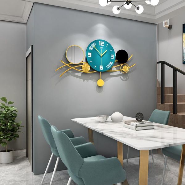 wall clocks european luxury living room clock modern minimalist home decoration personality creative art
wall clocks european luxury living room clock modern minimalist home decoration personality creative art