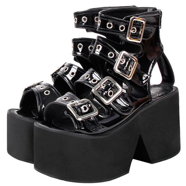 sandals angelic imprint woman lolita gothic punk shoes lady high heels pumps girl princess summer dress party 512 pl fish mouth, Black
sandals angelic imprint woman lolita gothic punk shoes lady high heels pumps girl princess summer dress party 512 pl fish mouth, Black