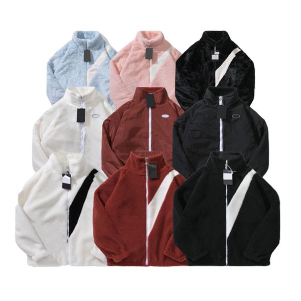 winter sherpa jackets fashion comfortable warmth printed with letters coat wear street jackets on both sides, Black;brown
winter sherpa jackets fashion comfortable warmth printed with letters coat wear street jackets on both sides, Black;brown