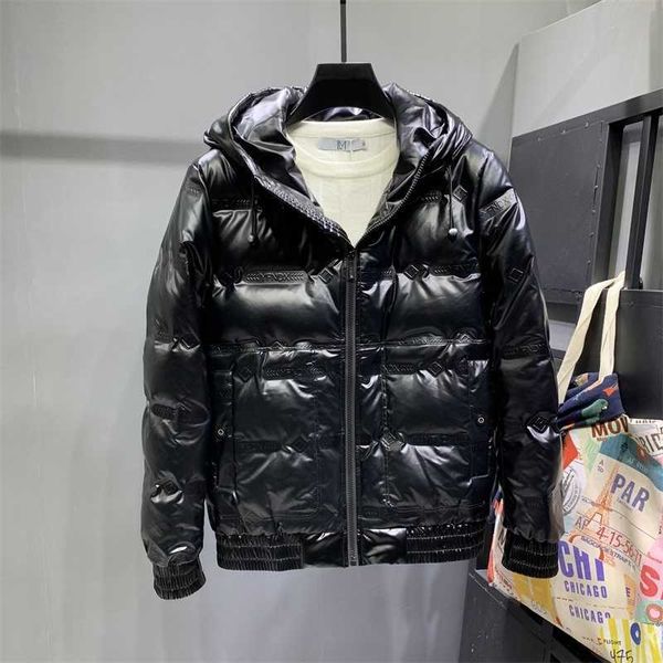 men's hooded snow coat, thick warm fashion, down casual wear, bright color, b3152022 winter, Black
men's hooded snow coat, thick warm fashion, down casual wear, bright color, b3152022 winter, Black