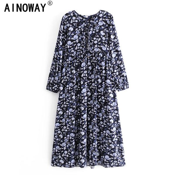 casual dresses ethnic purple floral print vintage chic women long sleeve tie neck beach bohemian maxi dress ladies rayon boho vestidos, Black;gray
casual dresses ethnic purple floral print vintage chic women long sleeve tie neck beach bohemian maxi dress ladies rayon boho vestidos, Black;gray