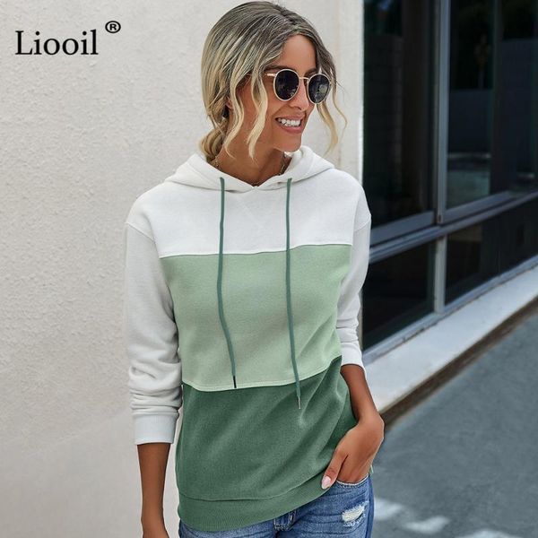 women's hoodies & sweatshirts casual patchwork hooded women 2021 color block long sleeve drawstring female autumn winter pullovers and, Black
women's hoodies & sweatshirts casual patchwork hooded women 2021 color block long sleeve drawstring female autumn winter pullovers and, Black