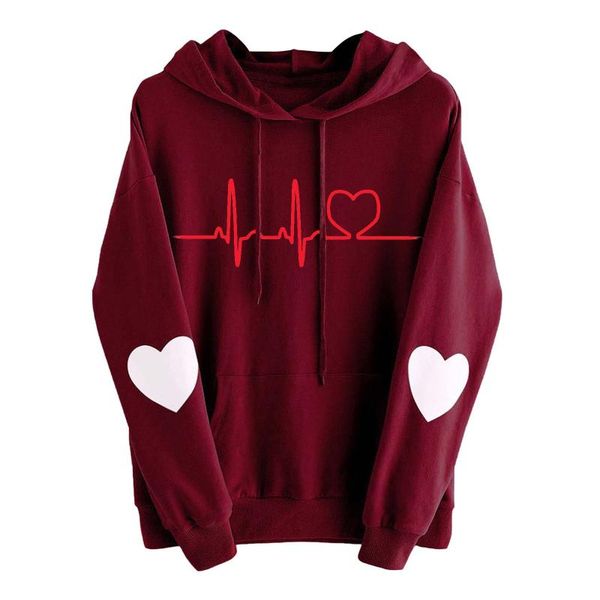 women's hoodies & sweatshirts women plus size casual heart print hoodie sweatshirt pullover harajuku pocket long sleeved autumn hooded, Black
women's hoodies & sweatshirts women plus size casual heart print hoodie sweatshirt pullover harajuku pocket long sleeved autumn hooded, Black
