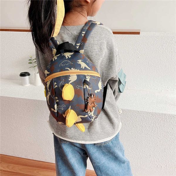 korean children bag 2021 spring and summer new cute little dinosaur backpack schoolbag for boys girls 
korean children bag 2021 spring and summer new cute little dinosaur backpack schoolbag for boys girls