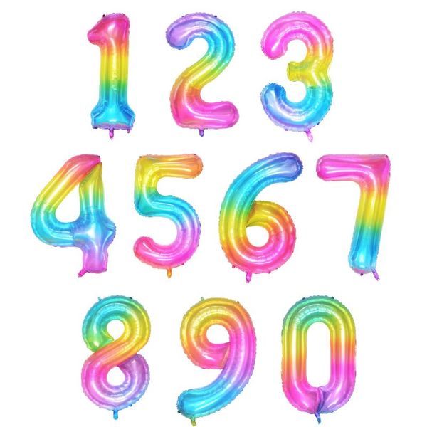 party decoration 40 inch rainbow color giant number aluminum foil balloons digital birthday backdrop
party decoration 40 inch rainbow color giant number aluminum foil balloons digital birthday backdrop