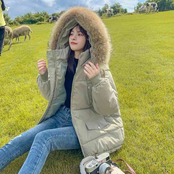 2021 winter new down jacket women's short korean bf loose net red ins thickened hooded cotton coat, Black
2021 winter new down jacket women's short korean bf loose net red ins thickened hooded cotton coat, Black