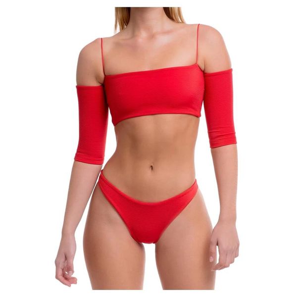 fashion off shoulder swimwear women plus size bandeau swimsuit 2 pieces high waist thongs and g strings bikini brasileño set women's, White;black
fashion off shoulder swimwear women plus size bandeau swimsuit 2 pieces high waist thongs and g strings bikini brasileño set women's, White;black
