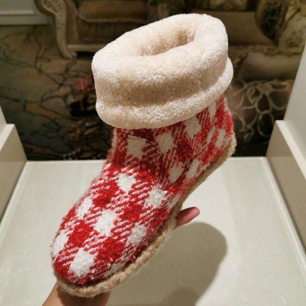 boots women mix color checker fabric winter wool warm snow slip on thick fashion shoes flat casual, Black
boots women mix color checker fabric winter wool warm snow slip on thick fashion shoes flat casual, Black