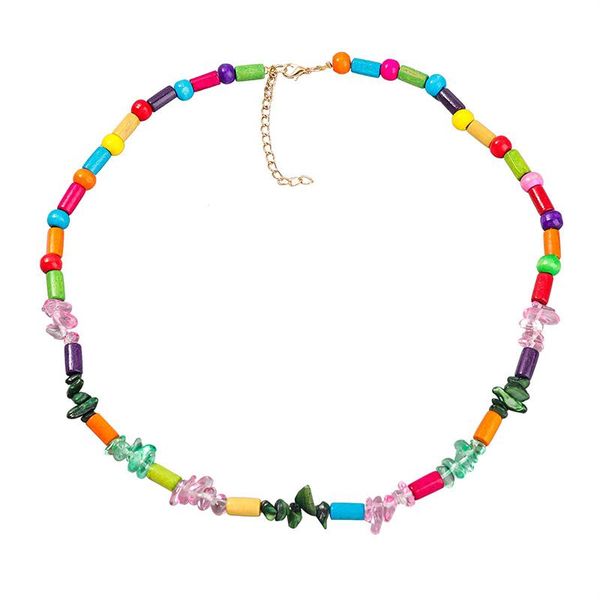 chains bohemian wood resin polymer clay necklace women colorful dainty neck chain boho vintage jewelry mujer bijoux 2021, Silver
chains bohemian wood resin polymer clay necklace women colorful dainty neck chain boho vintage jewelry mujer bijoux 2021, Silver