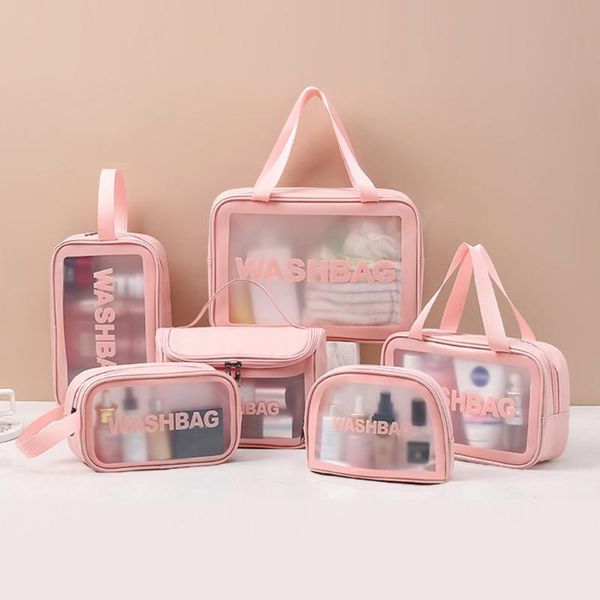 storage bags 1/3/6pcs travel portable clear cosmetic bag letters print waterproof makeup pouch tote handbag zipper organizer
storage bags 1/3/6pcs travel portable clear cosmetic bag letters print waterproof makeup pouch tote handbag zipper organizer