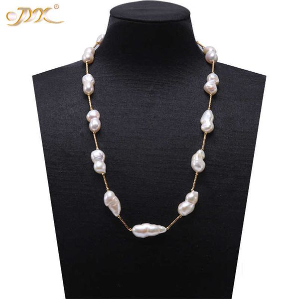 jyx long south sea fine white freshwater cultured baroque pearl necklace party aaa 16-32", Silver
jyx long south sea fine white freshwater cultured baroque pearl necklace party aaa 16-32", Silver