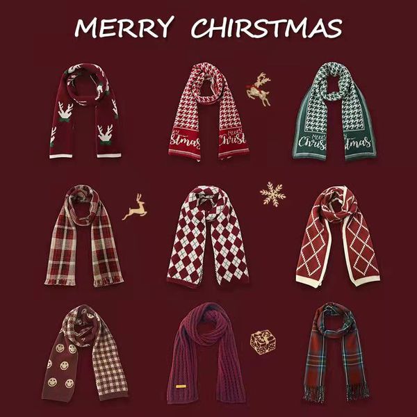 christmas new imitation cashmere scarf women's winter shawl thickened warmth all-match high-quality scarf 9 styles, Blue;gray
christmas new imitation cashmere scarf women's winter shawl thickened warmth all-match high-quality scarf 9 styles, Blue;gray