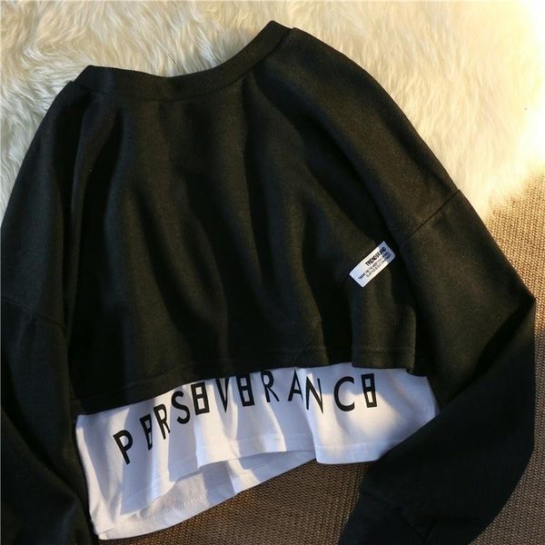 women's t-shirt real s short sweater for women 2021 autumn super i, White
women's t-shirt real s short sweater for women 2021 autumn super i, White