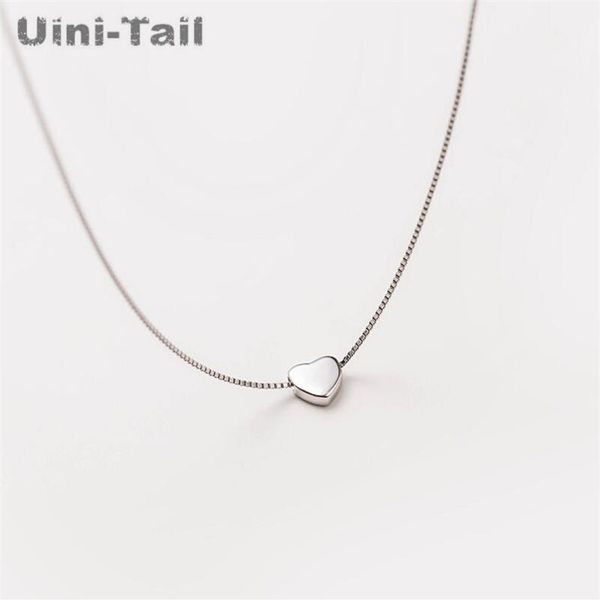 pendant necklaces uini-tail 925 sterling silver simple cute heart necklace korean fashion tide flow small fresh set chain high quality
pendant necklaces uini-tail 925 sterling silver simple cute heart necklace korean fashion tide flow small fresh set chain high quality