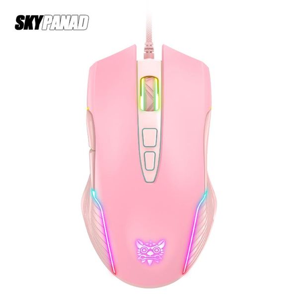 mice pink gaming mouse upto 6400dpi rgb backlight inner stylish beautiful 6 level dpi girl for office games gift
mice pink gaming mouse upto 6400dpi rgb backlight inner stylish beautiful 6 level dpi girl for office games gift