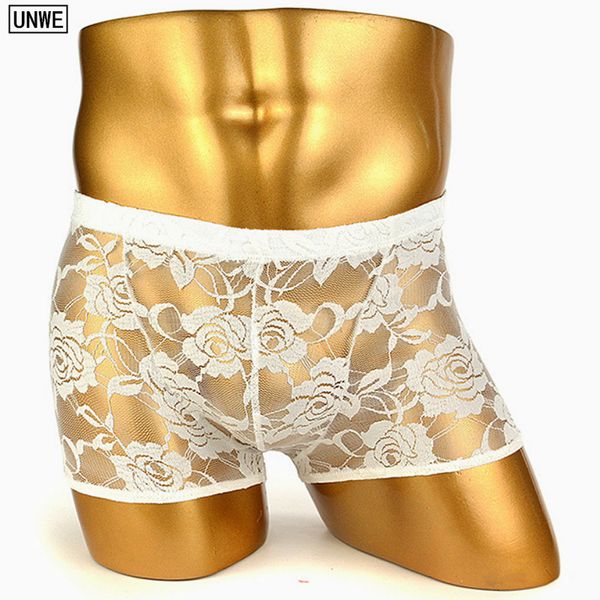 gay lace boxers men's see through erotic fun underwear pouch trunk sissy shorts, Black;white
gay lace boxers men's see through erotic fun underwear pouch trunk sissy shorts, Black;white