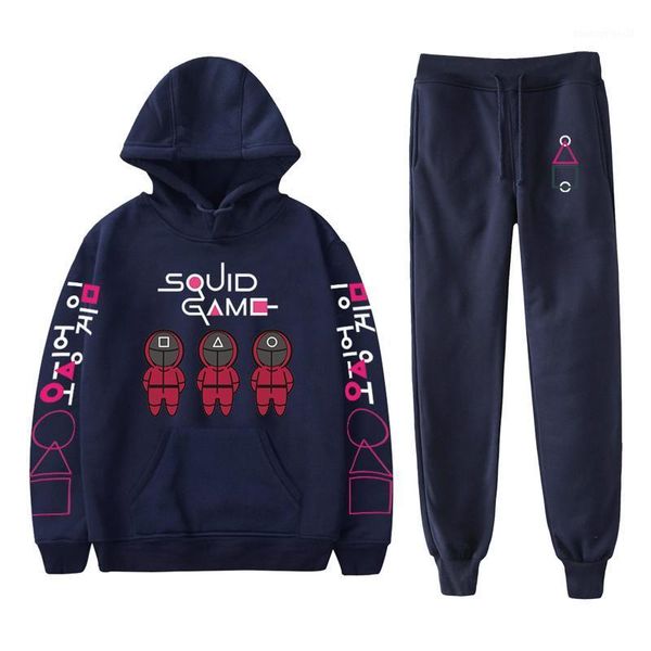 women's two piece pants squid game tracksuit korean drama peripheral clothing 2d digital printing hoodies and autumn winter sports suit, White
women's two piece pants squid game tracksuit korean drama peripheral clothing 2d digital printing hoodies and autumn winter sports suit, White