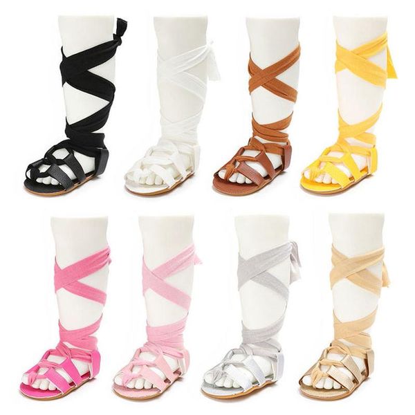 sandals infant girls summer gladiator lace ups bundled high soft rubber sole first walking baby shoes 8-colors, Black;red
sandals infant girls summer gladiator lace ups bundled high soft rubber sole first walking baby shoes 8-colors, Black;red