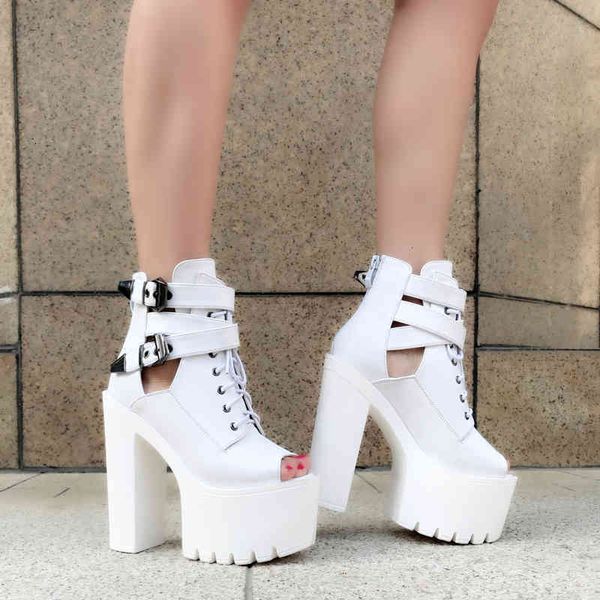 sandals korean version of super classic fish mouth booties thick with the stage high heel boots fashion women's sa y9ua, Black
sandals korean version of super classic fish mouth booties thick with the stage high heel boots fashion women's sa y9ua, Black