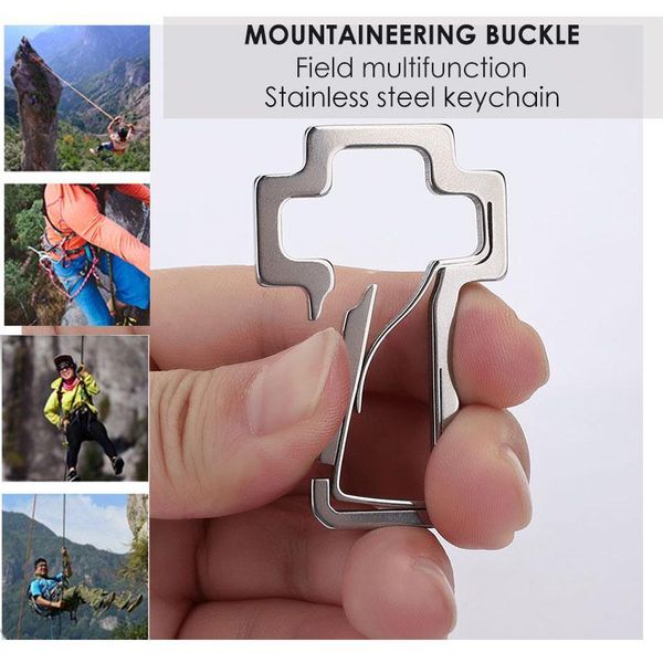 cords, slings and webbing stainless steel silver multifunctional buckle climbing mountaineering helpful travel outdoors hook convenient
cords, slings and webbing stainless steel silver multifunctional buckle climbing mountaineering helpful travel outdoors hook convenient