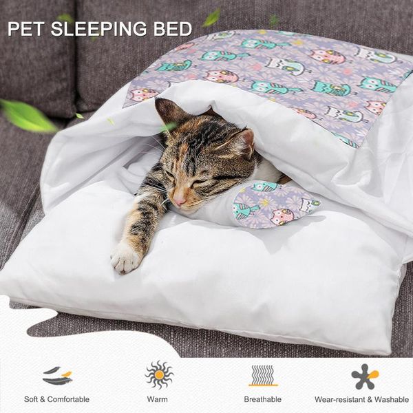 cat beds & furniture pet dog sleeping bed with pillow winter washable removable anti-slip super warm cave zipper soft bag
cat beds & furniture pet dog sleeping bed with pillow winter washable removable anti-slip super warm cave zipper soft bag