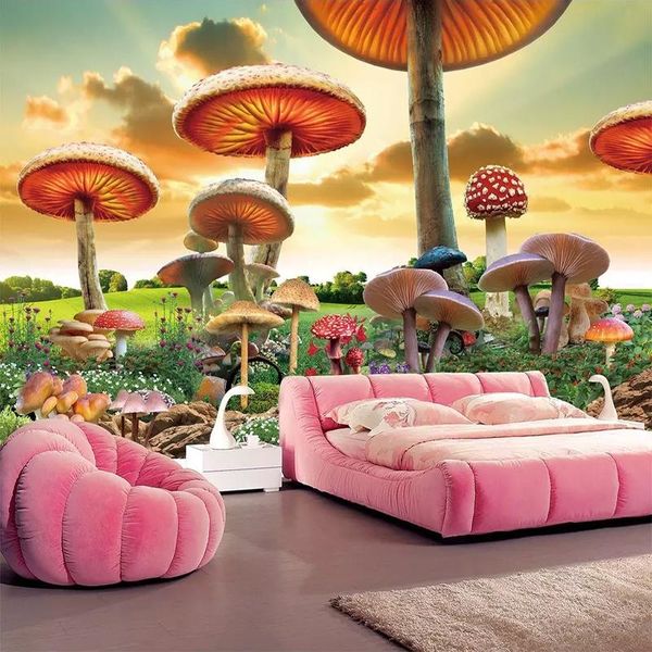 wallpapers custom po fairy tale world giant mushroom cartoon murals for kid's bedroom background wall cloth waterproof fresco
wallpapers custom po fairy tale world giant mushroom cartoon murals for kid's bedroom background wall cloth waterproof fresco