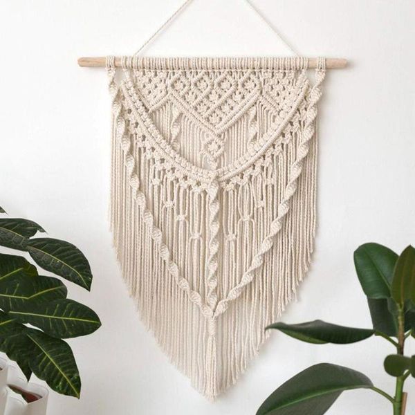tapestries hand-woven pendant macrame wall hanging boho woven tapestry bohemian crafts room decoration gorgeous for home decor
tapestries hand-woven pendant macrame wall hanging boho woven tapestry bohemian crafts room decoration gorgeous for home decor
