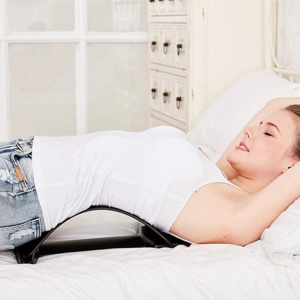 back massager stretcher fitness massage adjustable equipment stretch lumbar support spine pain relief chiropractic 6 pillow
back massager stretcher fitness massage adjustable equipment stretch lumbar support spine pain relief chiropractic 6 pillow
