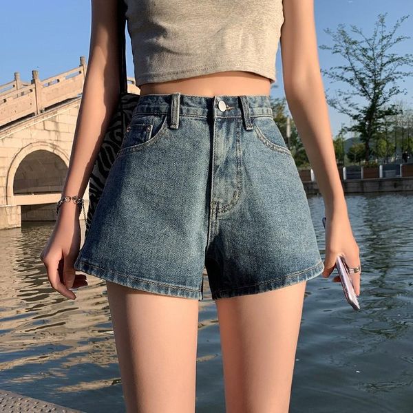 women's shorts 2021 summer women fashion jean high waist vintage blue cotton denim mini plus size xxl, White;black
women's shorts 2021 summer women fashion jean high waist vintage blue cotton denim mini plus size xxl, White;black