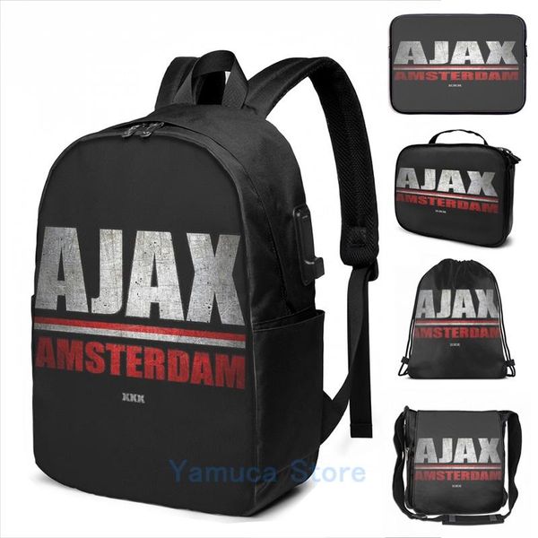 backpack funny graphic print amsterdam fans soccer football club usb charge men school bags women bag travel laptop
backpack funny graphic print amsterdam fans soccer football club usb charge men school bags women bag travel laptop