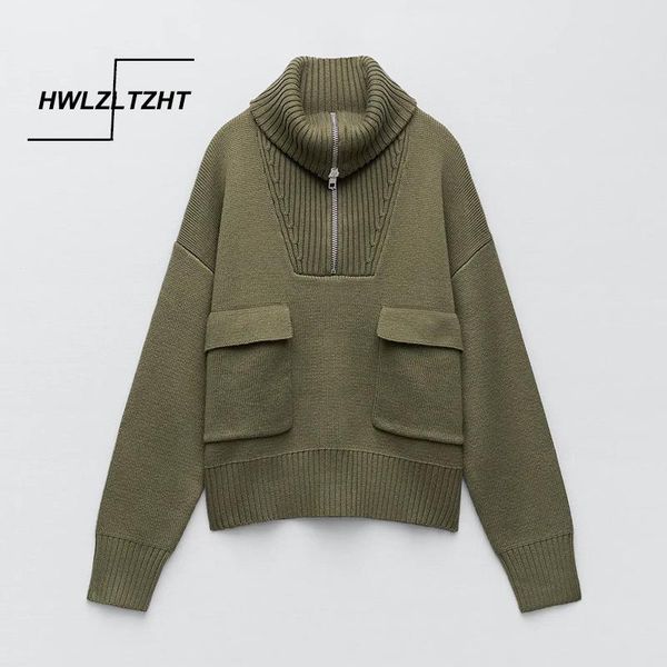 women's sweaters hwlzltzht winter warm knit turtleneck sweater women long sleeve fit green knitted jumper woman vintage zip pullover la, White;black
women's sweaters hwlzltzht winter warm knit turtleneck sweater women long sleeve fit green knitted jumper woman vintage zip pullover la, White;black