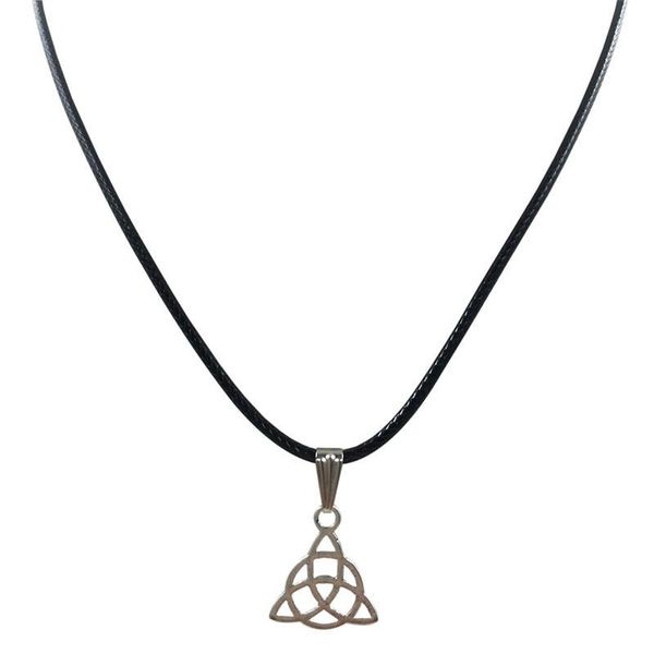 chains otoky 2021 1pc retro necklace pendant black leather cord choker charm for gift jun13, Silver
chains otoky 2021 1pc retro necklace pendant black leather cord choker charm for gift jun13, Silver