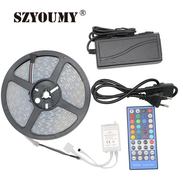 16.4ft 5m rgbw rgb & white 60 leds/m led strip light tube ip67 40key ir controller dc12v 12v 5a adapter strips
16.4ft 5m rgbw rgb & white 60 leds/m led strip light tube ip67 40key ir controller dc12v 12v 5a adapter strips