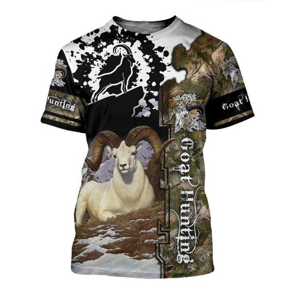 men's t-shirts goat deer duck/coyote hunting 3d printed men women t shirts fashion summer short sleeve shirt casual t-shirt drop, White;black
men's t-shirts goat deer duck/coyote hunting 3d printed men women t shirts fashion summer short sleeve shirt casual t-shirt drop, White;black