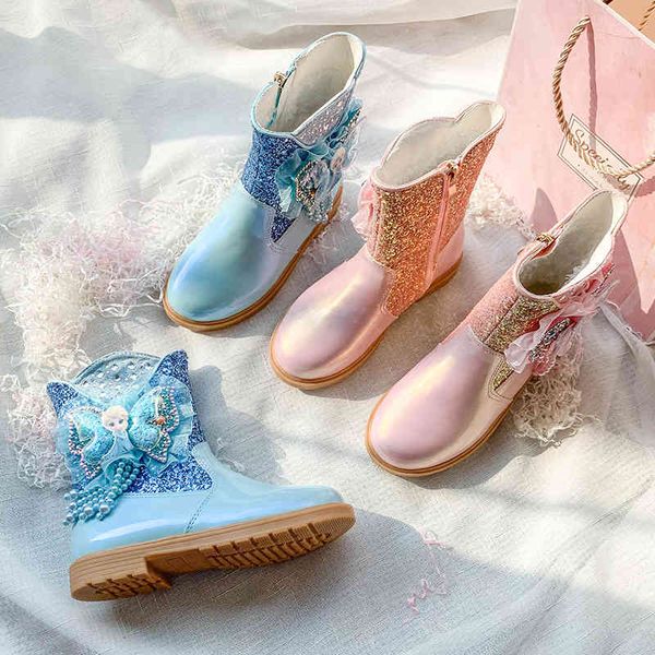 70% off factory online korean version plush flat bottomed children's boots girls bow side zipper rhinestone girls' leather boots s, Black
70% off factory online korean version plush flat bottomed children's boots girls bow side zipper rhinestone girls' leather boots s, Black